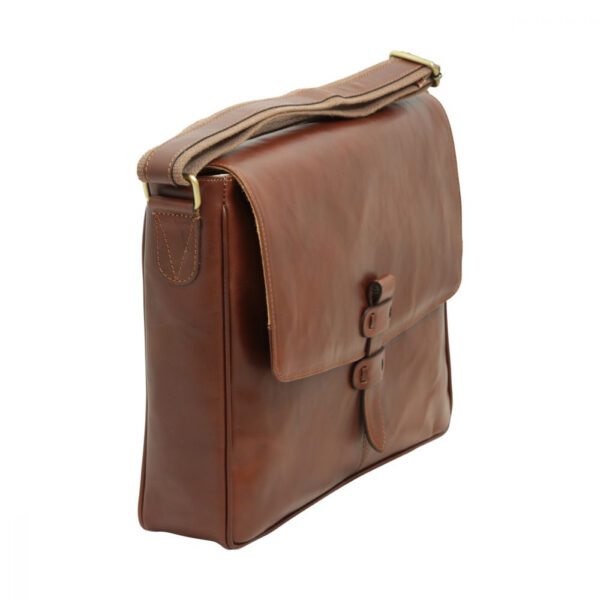 Kuriertasche aus Rindsleder – Bild 4