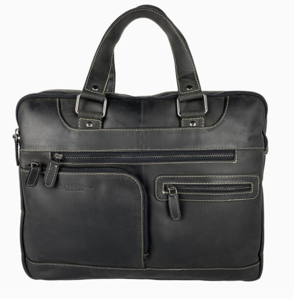 Laptoptasche aus Büffelleder – Bild 2