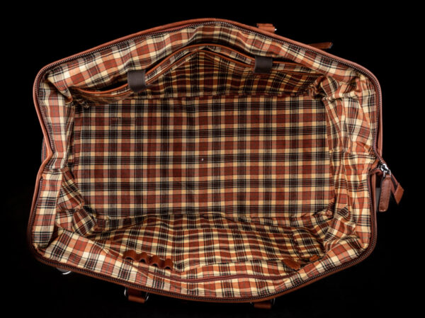Wochenendtasche aus Leder – Bild 5
